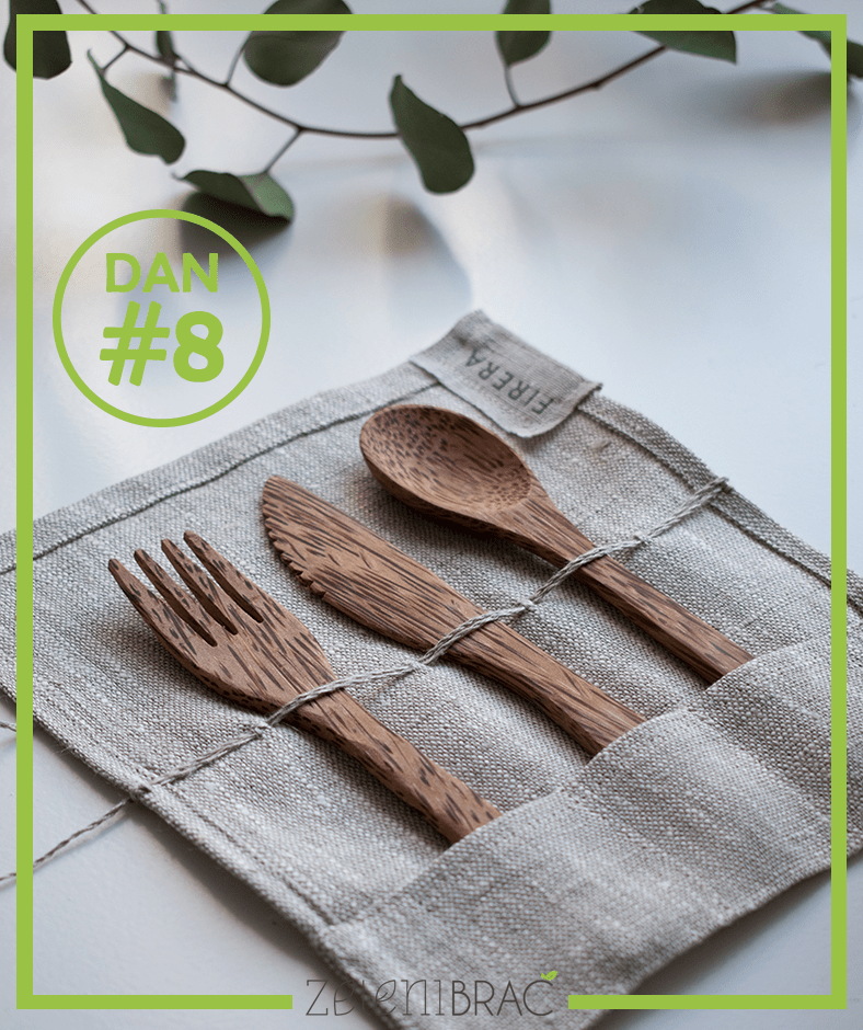 DAY # 8 | USE REUSABLE CUTLERY